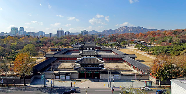 창경궁 전경 / Changgyeonggung Palace front view Panorama