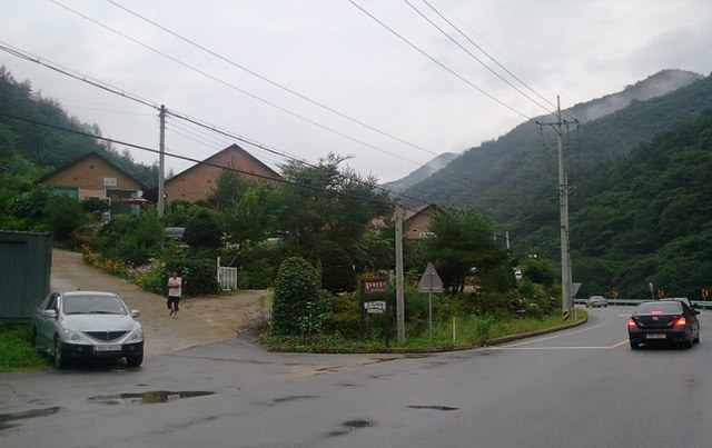 금당계곡 민박집 모습 금당계곡 민박집 모습