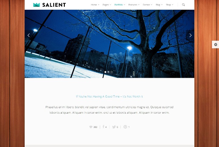 워드프레스 테마 Salient 레이아웃 Boxed 워드프레스 테마 Salient 레이아웃 Boxed