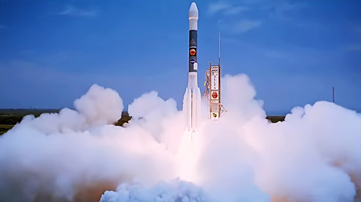 아이맥스 다큐멘터리 Roving Mars 오프닝 타이틀 화면 오마주