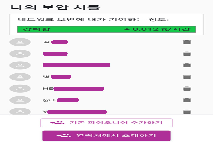 파이코인 더 많이 채굴하는법 - 방패설정