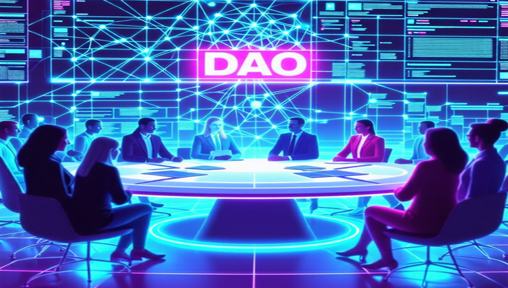 DAO 운영 모습: 투명한 의사결정 시스템