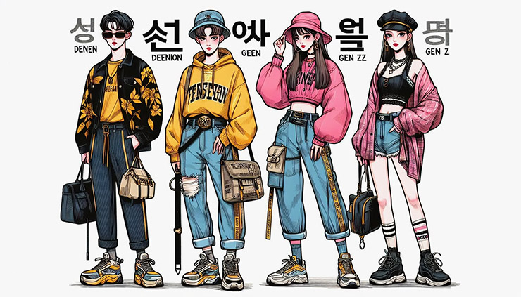 신조어로 표현된 MZ세대의 패션 스타일