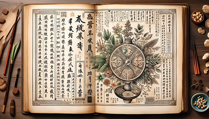 우황청심원의 효능 : 우황청심원의 유래를 설명하는 고대 한의학 서적 이미지