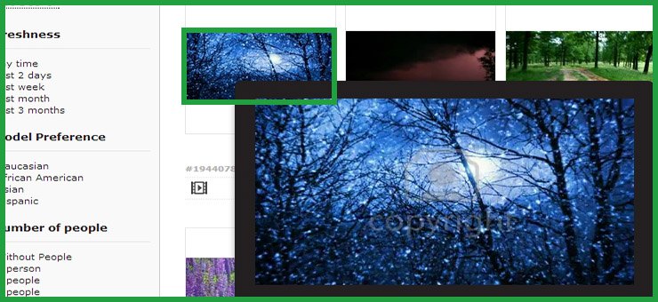 무료 사진 다운로드 전 Preview 미리보기